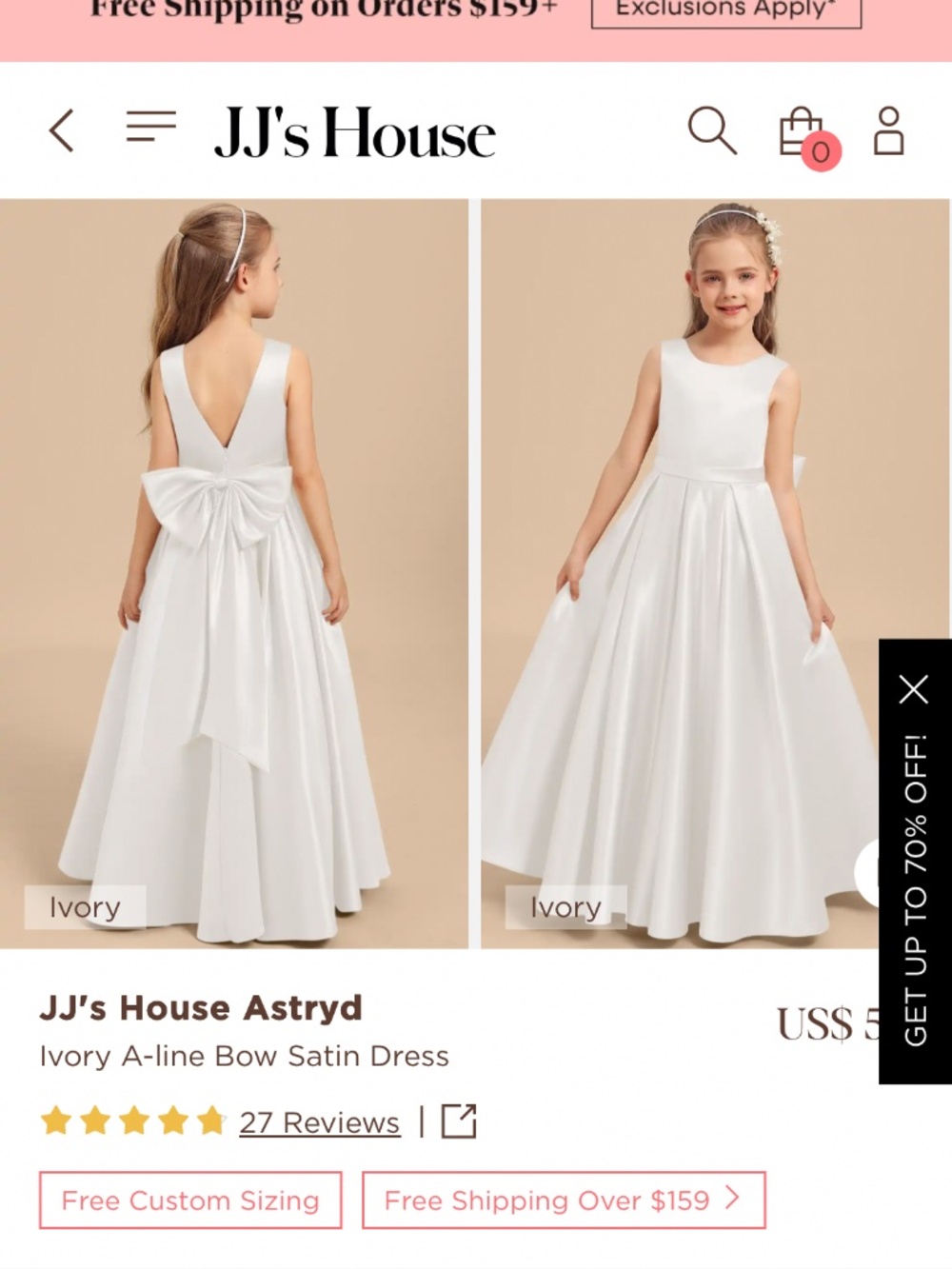 Flower girl dress